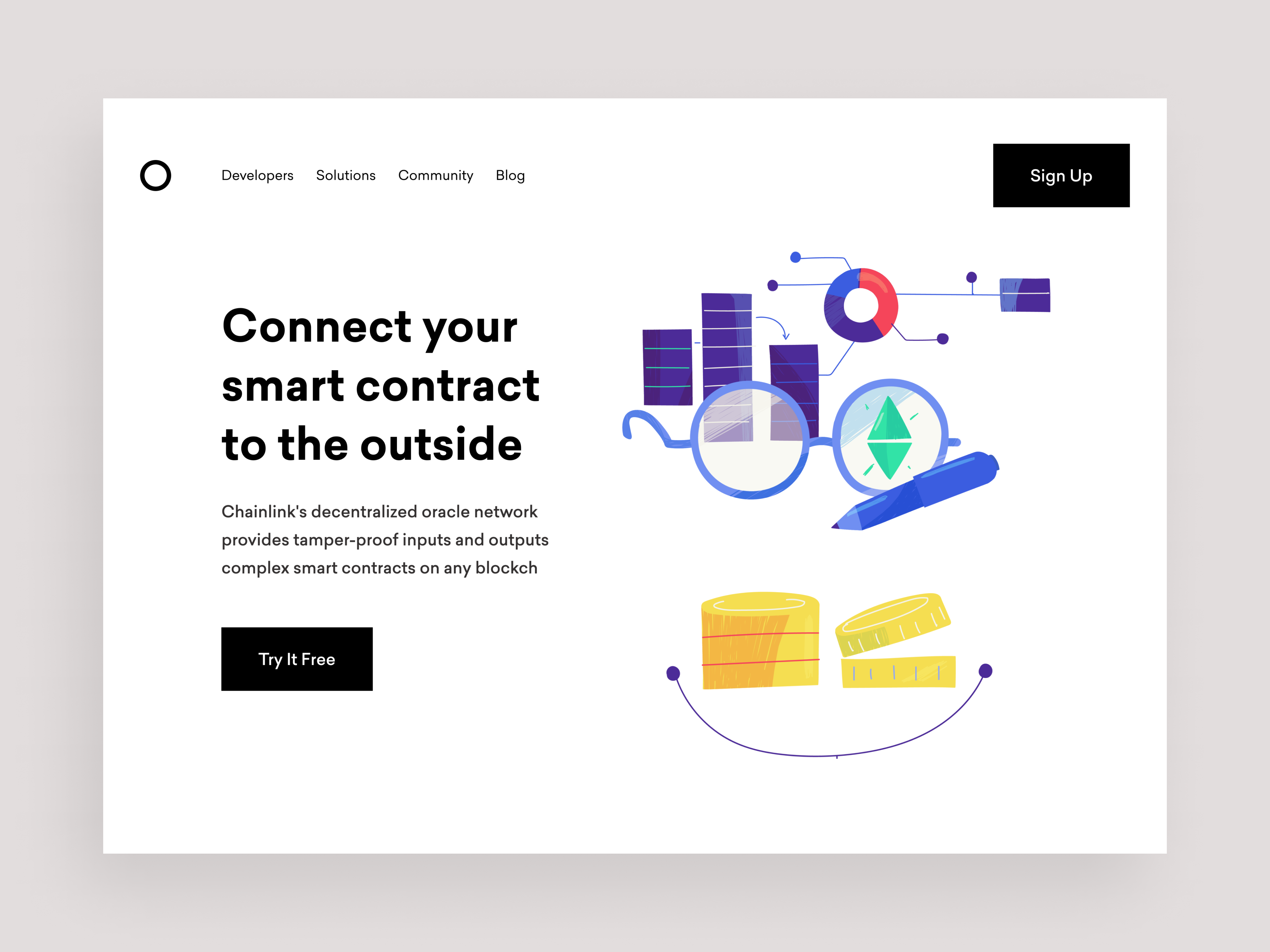 Example of Landing Page Design – UX/UI